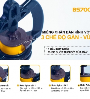 Béc Tưới cục bộ BS7000-Plus 30l