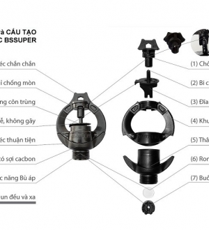 Béc Tưới Bù áp BSSUPER - 130